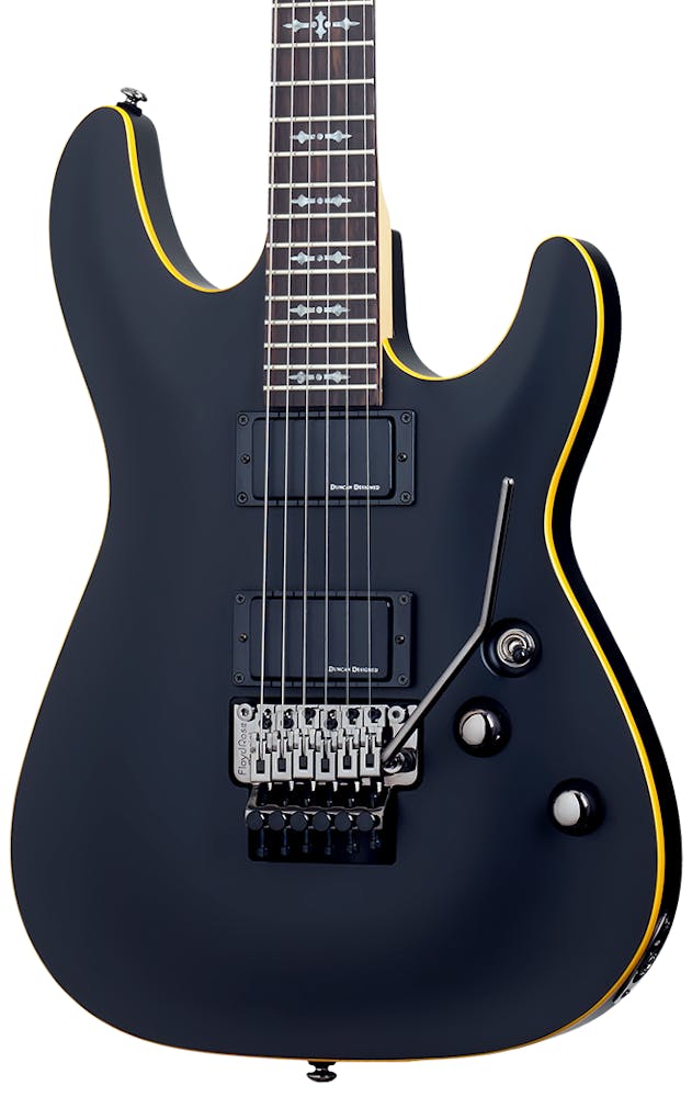 SCHECTER ( シェクター ) DEMON-6 FR マッドブラック 楽器/器材 エレキ